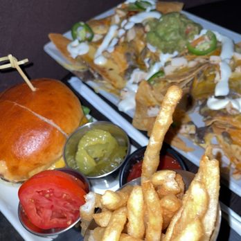 IPIC Boca Raton - Boss Burger with French fries. - Cinema Near Me - Boca Raton, Florida
