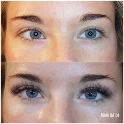 Lash Loft Ohio - Before and After