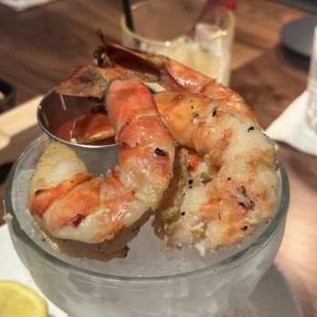 BOA Steakhouse - Saffron Prawns Cocktail - Steakhouses Near Me - Austin, Texas
