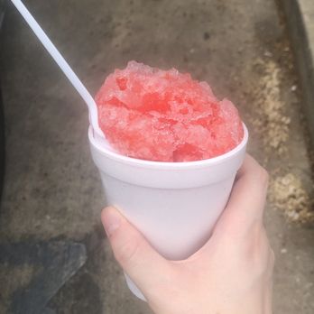 Bill's Shaved Ice - Strawberry coconut - Shaved Ice Near Me - Chattanooga, Tennessee