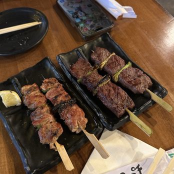 Susuru - Inner thigh and wagyu with scallions - Izakaya Near Me - Orlando, Florida Susuru - Inner thigh and wagyu with scallions - Izakaya Near Me - Orlando, Florida