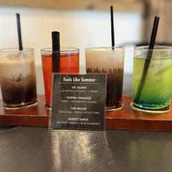 Ebony And Ivory Coffee - Feels Like Summer soda flight