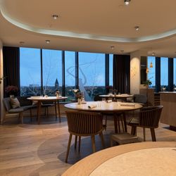 Geranium - View of restaurant from our table
