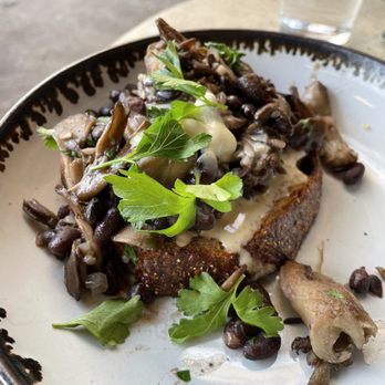 Manuela - Mushroom on bread (brunch), not our favorite - New American Near Me - Los Angeles, California Manuela - Mushroom on bread (brunch), not our favorite - New American Near Me - Los Angeles, California
