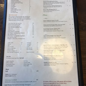 Sweet Maple - Sweet Maple Menu (4/4) - American Near Me - San Francisco, California