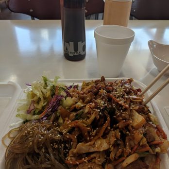 Koko Lunchbox - The spicy pork - huge portions and a flavor explosion! - Korean Near Me - Provo, Utah