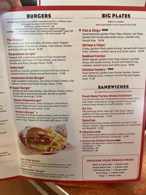Menu photo 7 Ruby's Diner Costa Mesa, CA