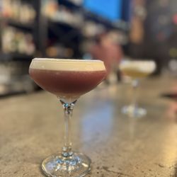 Glow Martini Lounge - New York Sour $16