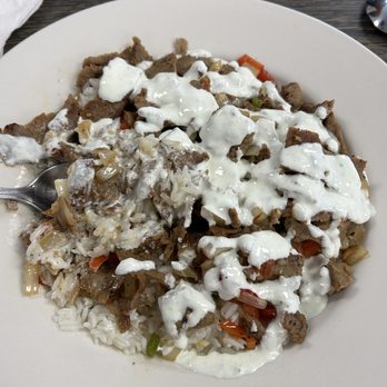Taksim Turkish Grill - Gyro rice veggies - Turkish Near Me - Sanford, Florida Taksim Turkish Grill - Gyro rice veggies - Turkish Near Me - Sanford, Florida