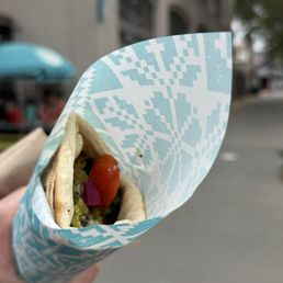 Falafel Wrap Falafel Wrap