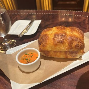 Carthay Circle Restaurant - Warm Cheddar Parker House Rolls - New American Near Me - Anaheim, California Carthay Circle Restaurant - Warm Cheddar Parker House Rolls - New American Near Me - Anaheim, California
