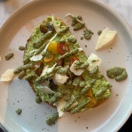 Avocado toast, yum!