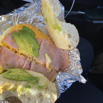 Blue Moon Bakery - Bagel breakfast sandwich - Bakeries Near Me - Silverthorne, Colorado