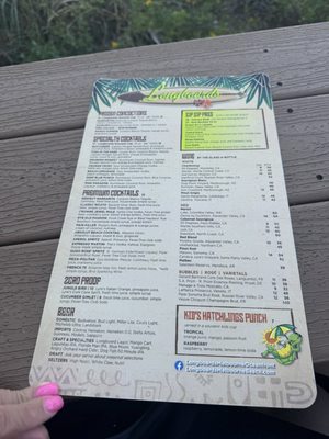 Menu photo 2 Longboards Oceanfront Grille Melbourne, FL