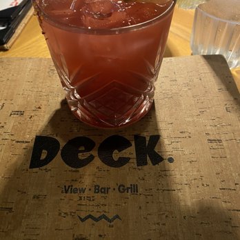 Deck. - Spicy Margarita - Hawaiian Near Me - Honolulu, Hawaii
