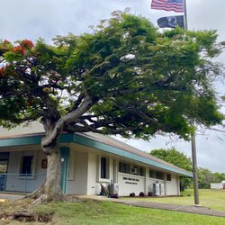 US Post Office - Easy to spot from the street.
