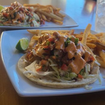 NDMK Fish House - Seabass grilled tacos - Sushi Bars Near Me - Avalon, California