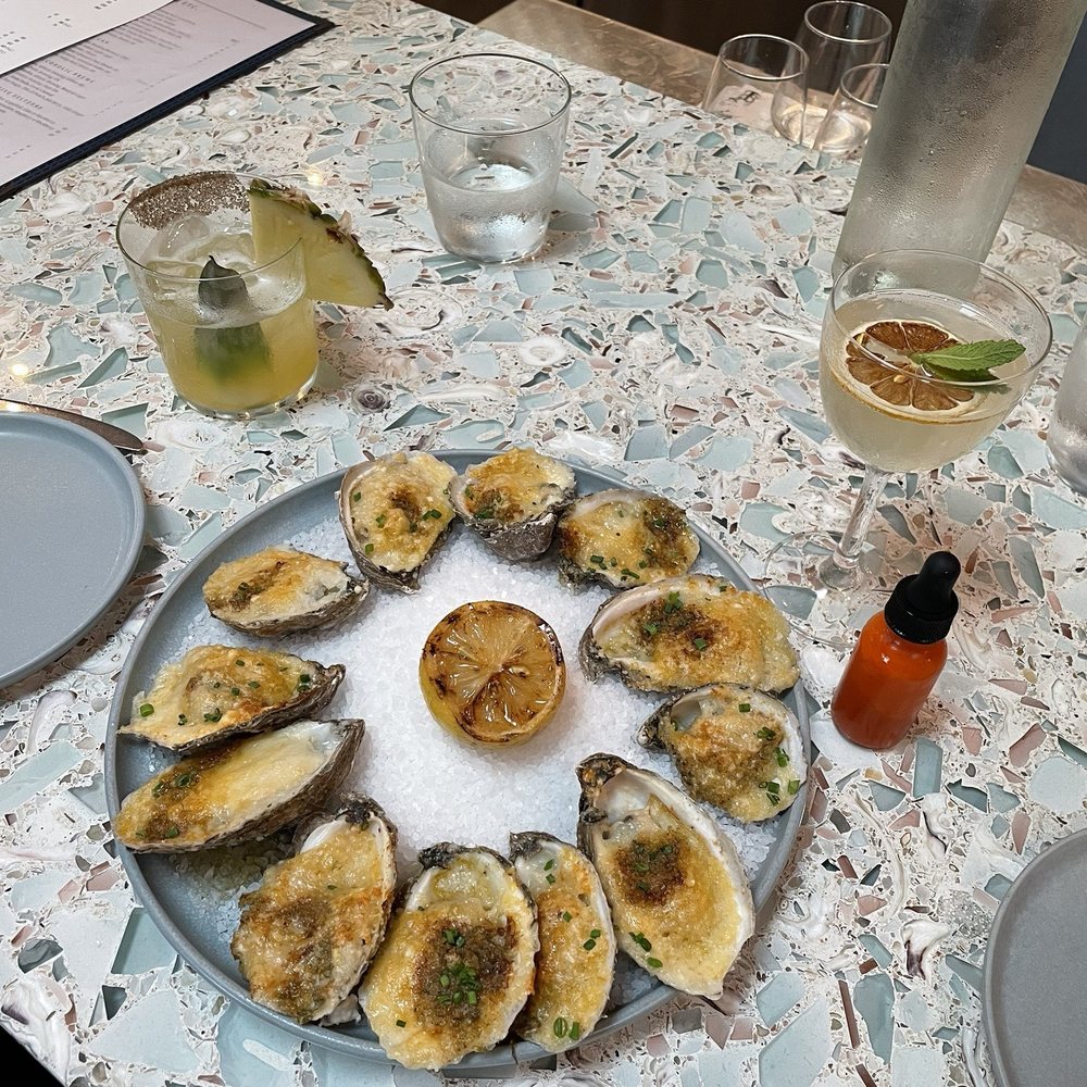 The Longboard - Grilled oysters! So good! - Seafood Near Me - Sullivan's Island, South Carolina The Longboard - Grilled oysters! So good! - Seafood Near Me - Sullivan's Island, South Carolina