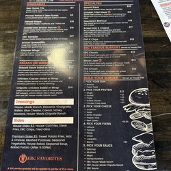 Enid Brewing Company - Food Menu