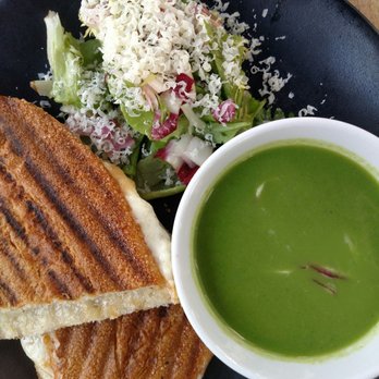 Halifax - Grilled Cheese/Cold Asparagus Soup - Seafood Near Me - Hoboken, New Jersey