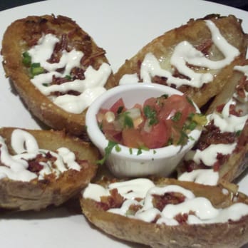 Jackalope's Bar and Grill - Lackluster potato skins - American Near Me - Fish Camp, California Jackalope's Bar and Grill - Lackluster potato skins - American Near Me - Fish Camp, California