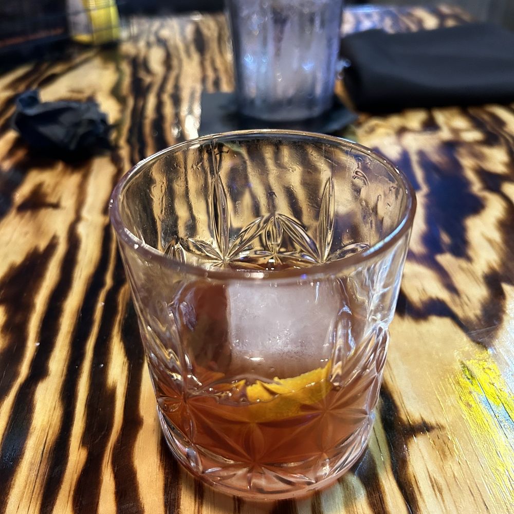 Smokey old fashioned. Smokey old fashioned.