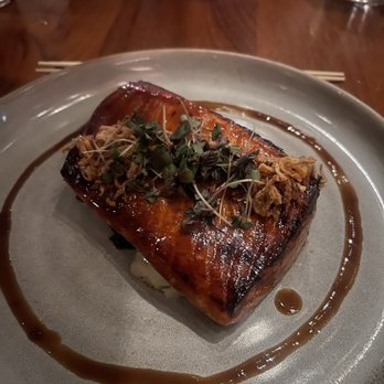 Komodo Miami - Soy Sake Salmon - Asian Fusion Near Me - Miami, Florida Komodo Miami - Soy Sake Salmon - Asian Fusion Near Me - Miami, Florida