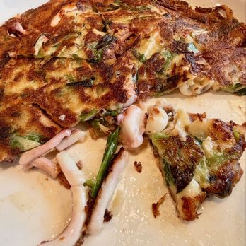 Chungchoon Sikdang - Seafood Pancake - Korean Near Me - Fort Lee, New Jersey