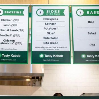 Tasty Kabob - Old menu prices - Halal Near Me - Tysons, Virginia