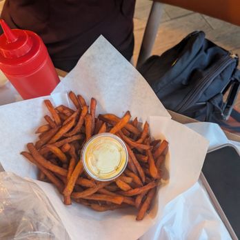 The Kickin' Crab - Sweet potato fries- large serving and pretty good - Cajun/Creole Near Me - Irvine, California The Kickin' Crab - Sweet potato fries- large serving and pretty good - Cajun/Creole Near Me - Irvine, California