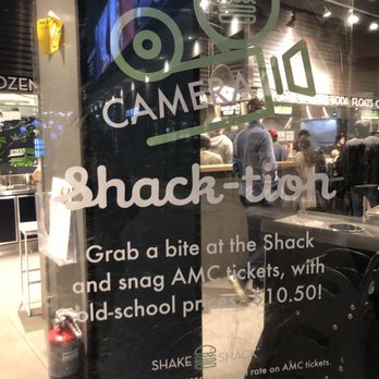 Shake Shack Century City Mall - 2nd Floor - $10.50 movie tickets through shake shack if you purchase through them! They give you a voucher - Fast Food Near Me - Los Angeles, California Shake Shack Century City Mall - 2nd Floor - $10.50 movie tickets through shake shack if you purchase through them! They give you a voucher - Fast Food Near Me - Los Angeles, California
