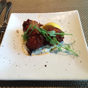 The Grove - Fresh gulf fritters - New American Near Me - Houston, Texas The Grove - Fresh gulf fritters - New American Near Me - Houston, Texas