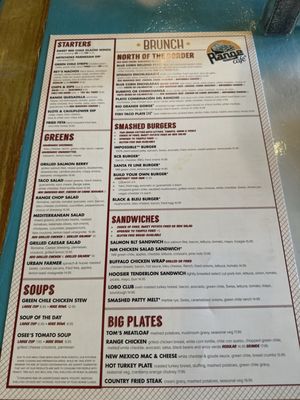 Menu photo 5 The Range Cafe Albuquerque, NM