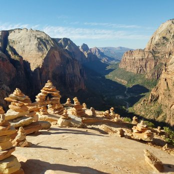 Angel's Landing - This is the top of Angel's Landing. The view is breathtaking. The emotions take over as you realize you slayed it!! - Hiking Near Me - Springdale, Utah Angel's Landing - This is the top of Angel's Landing. The view is breathtaking. The emotions take over as you realize you slayed it!! - Hiking Near Me - Springdale, Utah