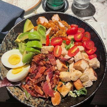 Puttshack - Fried chicken Cobb salad - Mini Golf Near Me - Atlanta, Georgia
