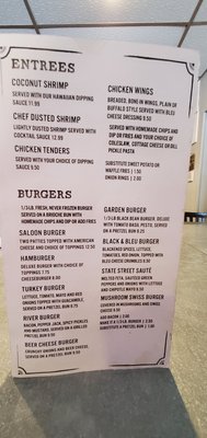 Menu photo 7 River City Saloon Newaygo, MI