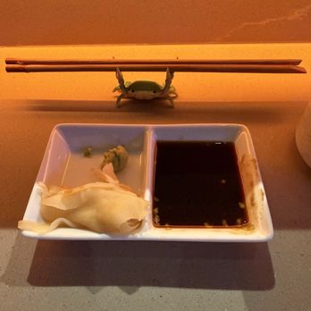 Koyo Hand Roll Bar - Cute crab for chopsticks resting. - Sushi Bars Near Me - Houston, Texas Koyo Hand Roll Bar - Cute crab for chopsticks resting. - Sushi Bars Near Me - Houston, Texas