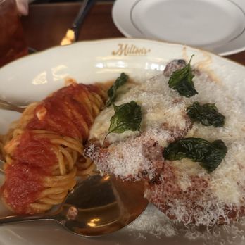 Milton's American Trattoria - Chicken Parmesan - Italian Near Me - Houston, Texas Milton's American Trattoria - Chicken Parmesan - Italian Near Me - Houston, Texas