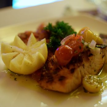 AOC East - grilled salmon + vegetables provencals - Wine Bars Near Me - New York, New York AOC East - grilled salmon + vegetables provencals - Wine Bars Near Me - New York, New York