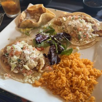 Sol y Luna - Fish taco lunch plate - Mexican Near Me - Bakersfield, California Sol y Luna - Fish taco lunch plate - Mexican Near Me - Bakersfield, California