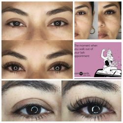 Full set of classic eyelash extensions. Thank you very much for making me beautiful and bringing life to my eyes