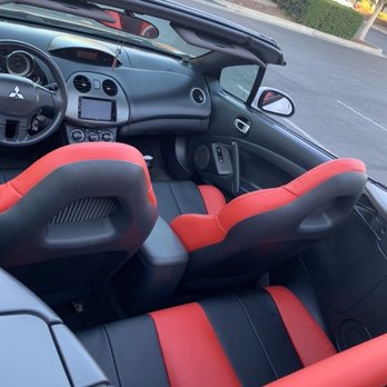 Helm Upholstery - Custom red leather interior. - Auto Upholstery Near Me - Tracy, California Helm Upholstery - Custom red leather interior. - Auto Upholstery Near Me - Tracy, California