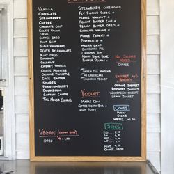 Mike's Ice Cream Stand - Ice cream Flavors and Sizes
