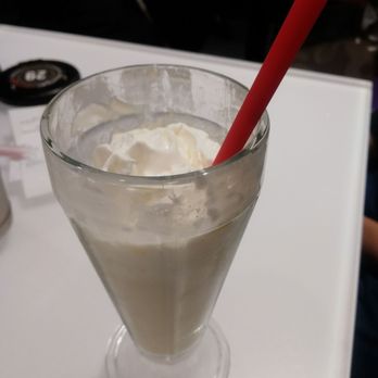 Burger Lounge - Vanilla milkshake -can really taste the ice cream. Very enjoyable! - Burgers Near Me - Campbell, California