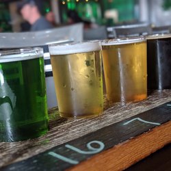 Paradigm Shift Brewing - Nutty Blonde, paradigm Shift Lager, Little Big City, Hall N Oats