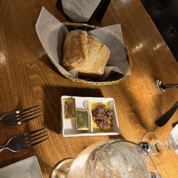 Lukas' Seafood & Grille - Bread and olive paste