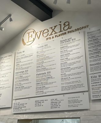 Menu photo 3 Evexia  Aurora, OH