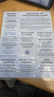 Menu photo 1 Busey Brews Nederland, CO