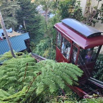 Shadowbrook - Tram going down - American Near Me - Capitola, California