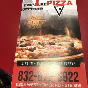 Empire Pizza - Contact info - Pizza Near Me - Houston, Texas